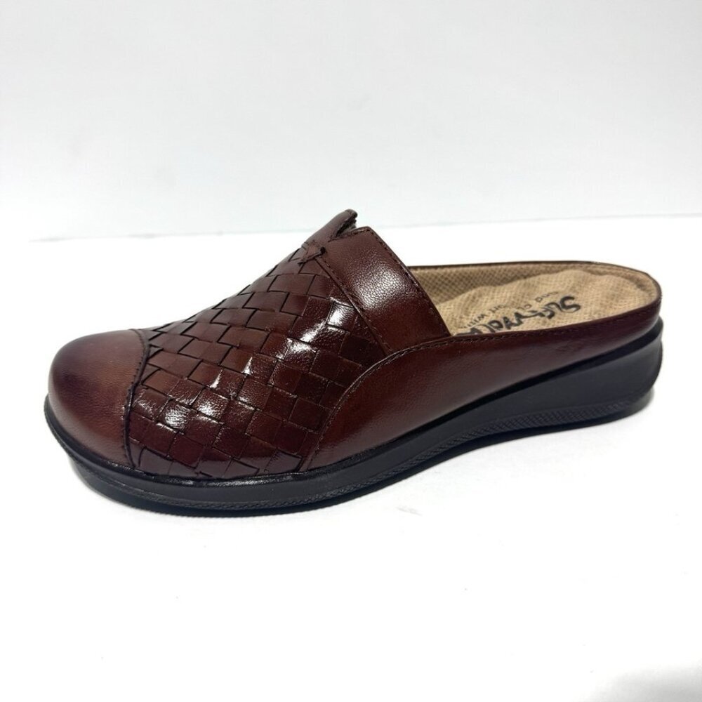 Softwalk Womens San Marcos Woven Mule Size 5.5 M